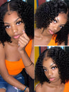 Bouncy Curly Collection Curly 4X4 Lace Closure Wig